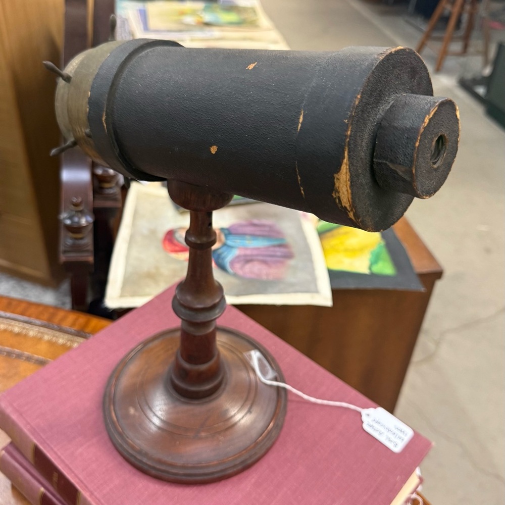 C.G. BUSH ANTIQUE KALEIDOSCOPE C. 1875 ORIGINAL